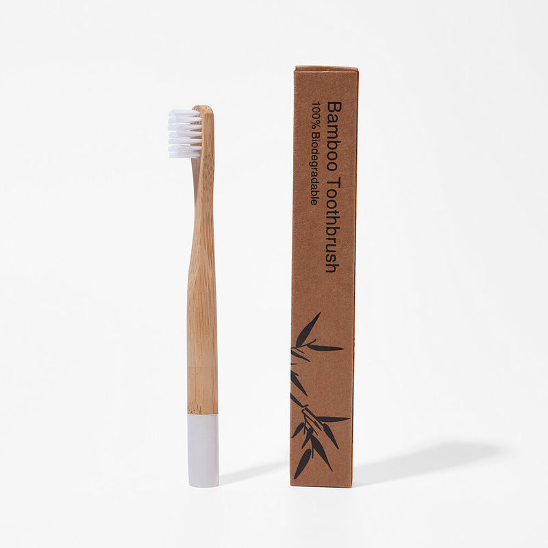 Bamboo Toothbrush White