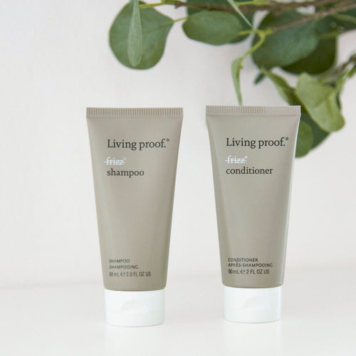 LIVING PROOF NO FRIZZ Travel Size Shampoo and conditioner 60ml