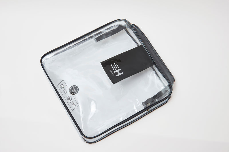 Travel re-usable plastic bag